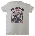 DEF LEPPARD デフレパード PYROMANIA TOUR Tシャツ オフィシャル ロックTシャツ バンドTシャツ