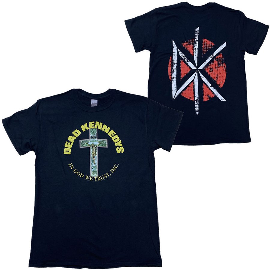 DEAD KENNEDYS・デッド ケネディーズ・IN GOD WE TRUST・UK版・Tシャツ・バンドTシャツ・オフィシャル ロックTシャツ