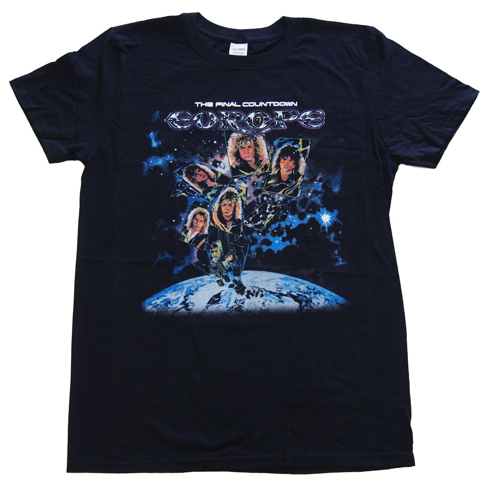 EUROPE ヨーロッパ FINAL COUNTDOWN Tシャツ オフィシャル バンドTシャツ ロックTシャツ