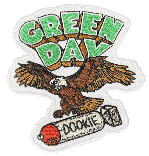 グリーンディ・GREEN DAY・EAGLE・刺繍パッチ・ワッペン・パッチ・オフィシャルパッチ グリーンディ・GREEN DAY・EAGLE・刺繍パッチ・ワッペン・パッチ・オフィシャルパッチ