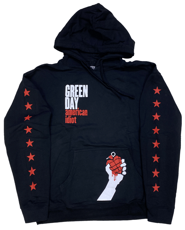 グリーン デイ・GREEN DAY・AMERICAN IDIOT・パーカー・スウェットシャツ・フーディー・オフィシャル商品