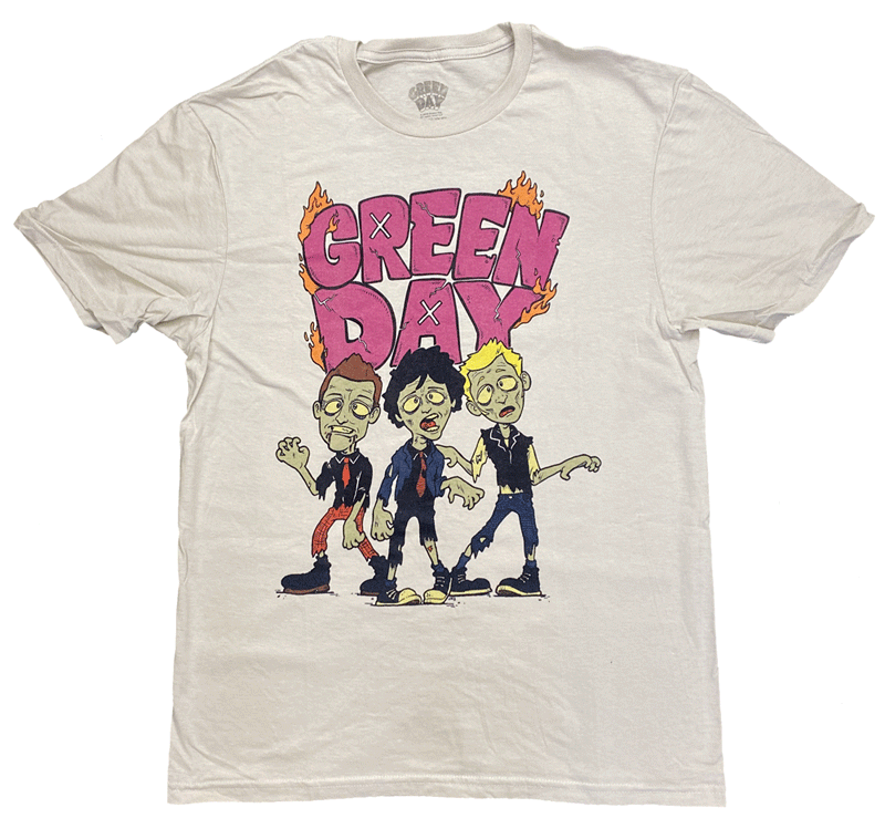 Rakuten - グリーン デイ・GREEN DAY・WALKING ZOMBIES・Tシャツ・ロックTシャツ・オフィシャル商品