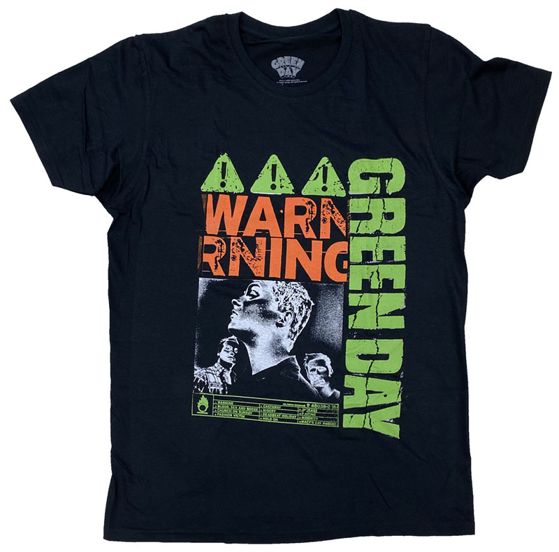 グリーン デイ・GREEN DAY・WARNING・Tシャツ・ロックTシャツ・オフィシャルバンドTシャツのサムネイル