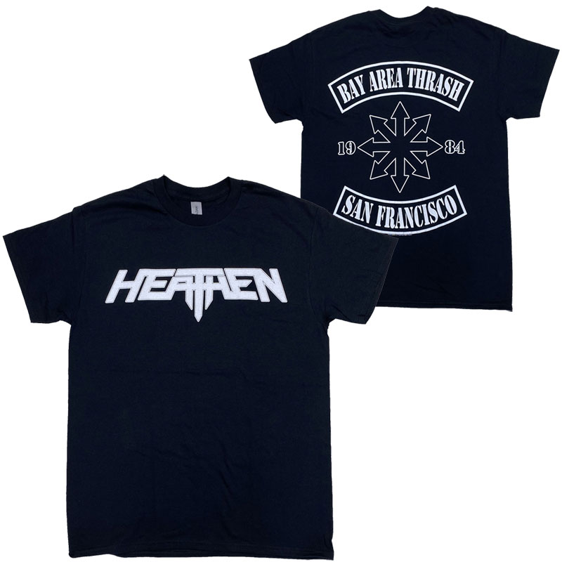 HEATHEN・ヒーゼン・BAY AREA THRASH・Tシャツ・メタルTシャツ・オフィシャル ロックTシャツ