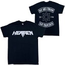 HEATHEN ヒーゼン BAY AREA THRASH Tシャツ メタルTシャツ オフィシャル ロックTシャツ