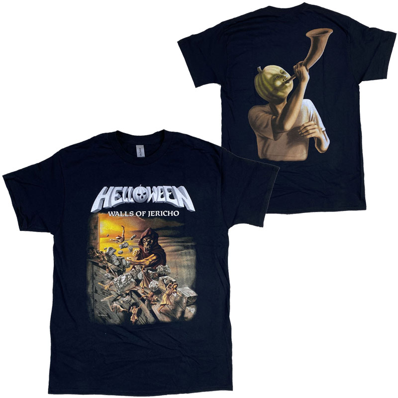 ハロウィン・HELLOWEEN・WALLS OF JERICHO・USA版・Tシャツ・ メタルTシャツ・オフィシャルロックTシャツ