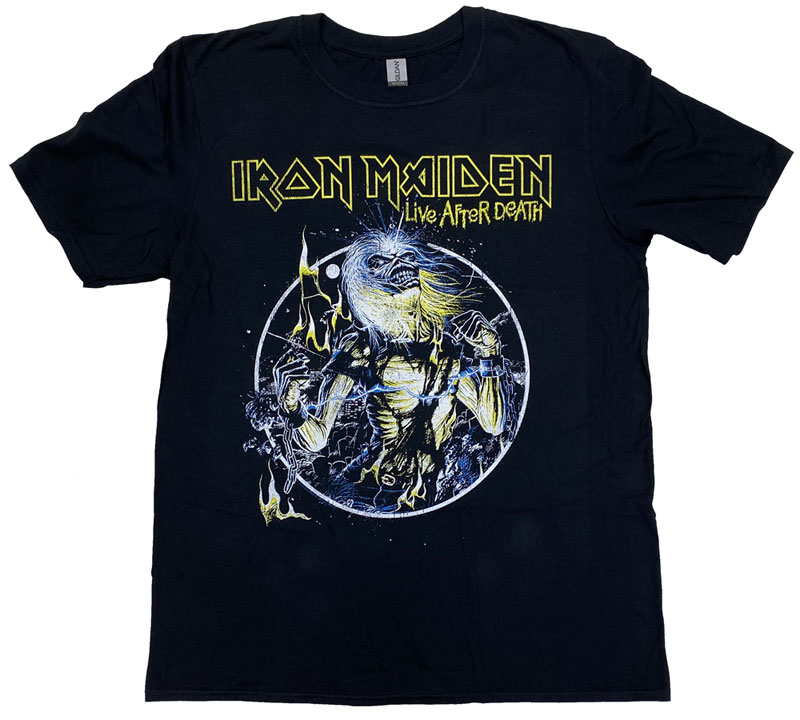 アイアン メイデン IRON MAIDEN LIVE AFTER DEATH Tシャツ メタルTシャツ オフィシャル バンドTシャツ