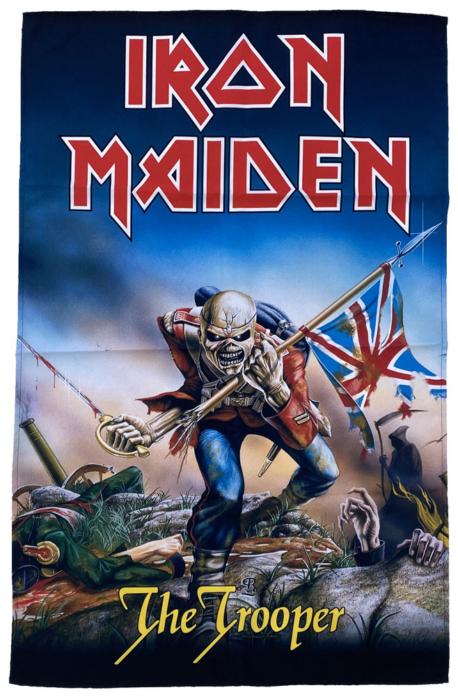 アイアン メイデン・IRON MAIDEN・THE TROOPER・布ポスター・オフィシャル・ポスターフラッグ・厚手