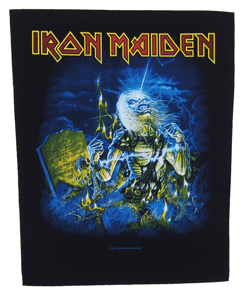 アイアン メイデン・IRON MAIDEN・LIVE AFTER DEATH・バックパッチ・ワッペン オフィシャル 大型パッチ
