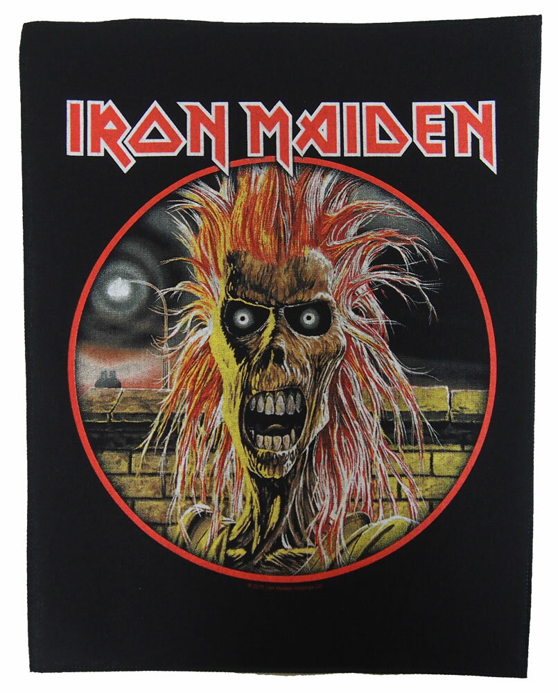 ᥤǥ󡦥ХåѥåIRON MAIDENIRON MAIDENBACK PATCHե롦緿ѥå