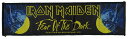 アイアンメイデン・IRON MAIDEN・FEAR OF THE DARK・18.2cm×5cm・ 糊なし刺繍パッチ・ワッペン・オフィシャルワッペン