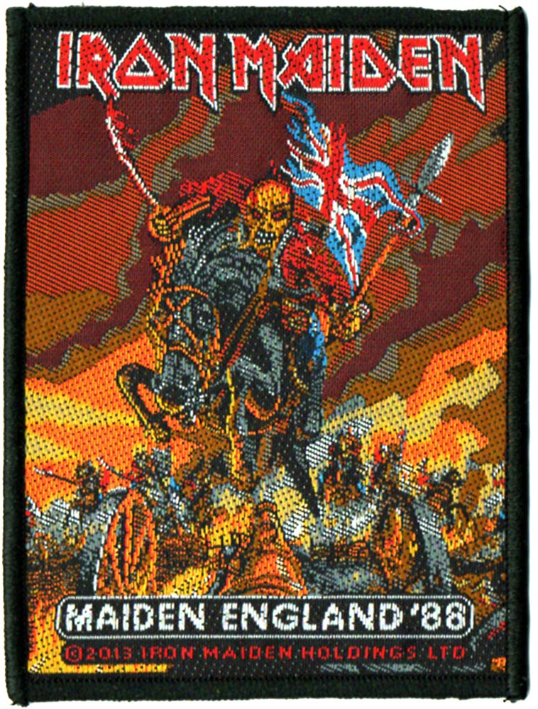 アイアンメイデン IRON MAIDEN MAIDEN ENGLAND 88 PATCH オフィシャル 刺繍ワッペンのサムネイル