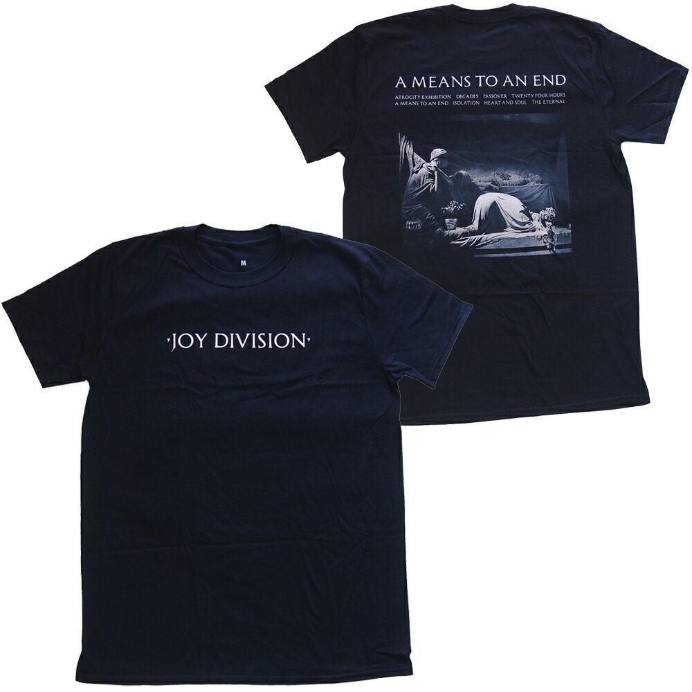 ジョイ ディヴィジョン JOY DIVISION A MEANS TO AN END Tシャツ UK版 ロックTシャツ オフィシャル バンドTシャツ