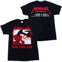 メタリカ・METALLICA・KILL EM ALL TRACKS・Tシャツ・メタルTシャツ バックプリントは曲名がプリントされております。 カラー：ブラック素材：コットン100％ご注意：実物と色等が多少異なる場合があります。他サイト及び、店頭販売の為、売り切れる場合があります。予めご了承下さい。【平均サイズ】(身幅×着丈cm)輸入品の為、下記平均サイズと差異があります。実寸はメールにてお問合せ下さい。 SMLXL45×6751×7057×7363×77 ■METALLICAページ ■THRASH METALページTシャツ、スウェット、アウター、帽子、ポスター、パッチ、アーティスト公認グッズ、ブランド正規品の通信販売