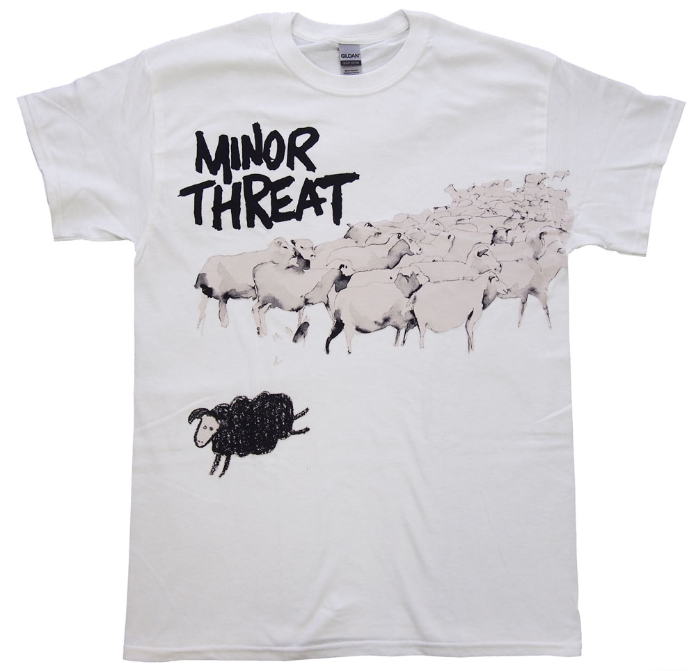 マイナースレート・MINOR THREAT・OUT OF STEP・Tシャツ・ロックTシャツ・オフィシャル バンドTシャツ