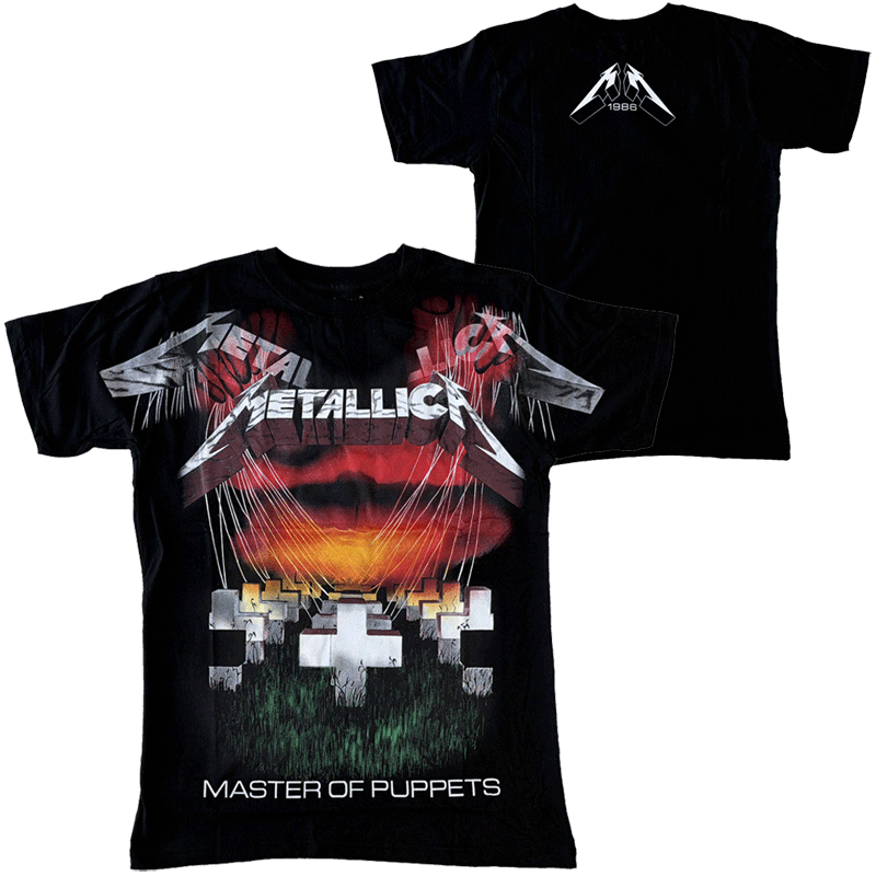 楽天市場】metallica tシャツ master of puppetsの通販