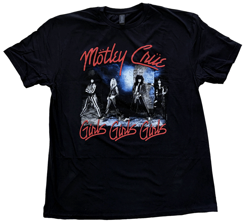 Rakuten - モトリー クルー・MOTLEY CRUE・SMOKEY STREET・Tシャツ・ロックTシャツ・オフィシャルバンドTシャツ