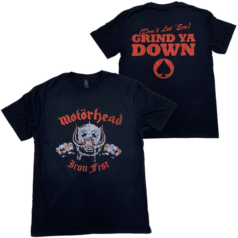 モーターヘッド MOTORHEAD IRON FIST Tシャツ ロックTシャツ オフィシャル バンドTシャツ