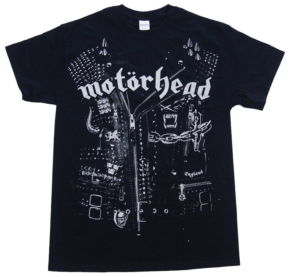 モーターヘッド・MOTORHEAD・LEATHER JACKET・Tシャツ・オフィシャル ロックTシャツ バンドTシャツ