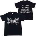 メイヘム MAYHEM NO LOVE NO HATE Tシャツ バンドTシャツ