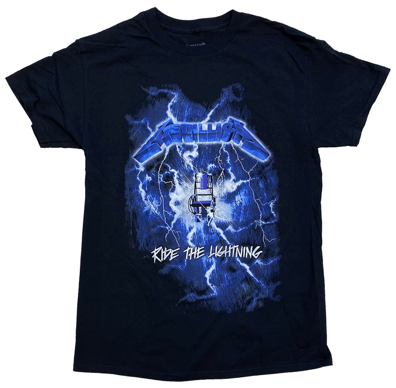 楽天市場】metallica ride the lightning tシャツの通販