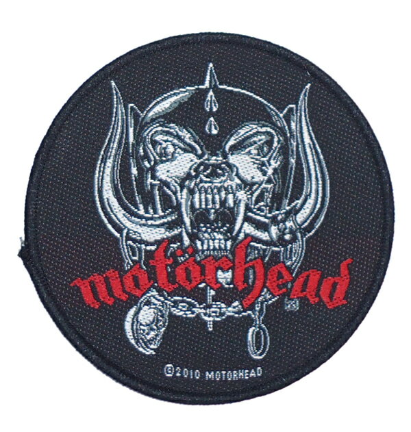 モーターヘッド MOTORHEAD WAR PIG NEW 糊なし刺繍ワッペン オフィシャルPATCH