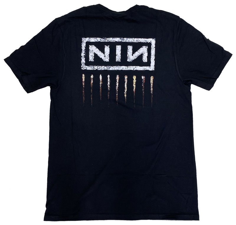 ナイン インチ ネイルズ・NINE INCH NAILS・DOWNWARD SPIRAL・Tシャツ・ロックTシャツ・オフィシャルバンドTシャツ