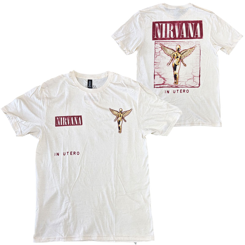楽天市場】nirvana tシャツ in uteroの通販