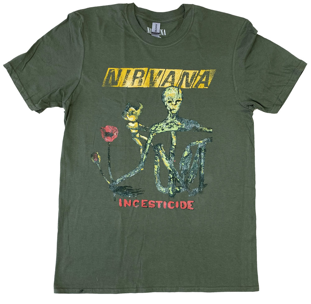 ニルヴァーナ・NIRVANA・REFORMANT INCESTICIDE・Tシャツ・ロックTシャツ オフィシャル バンドTシャツ