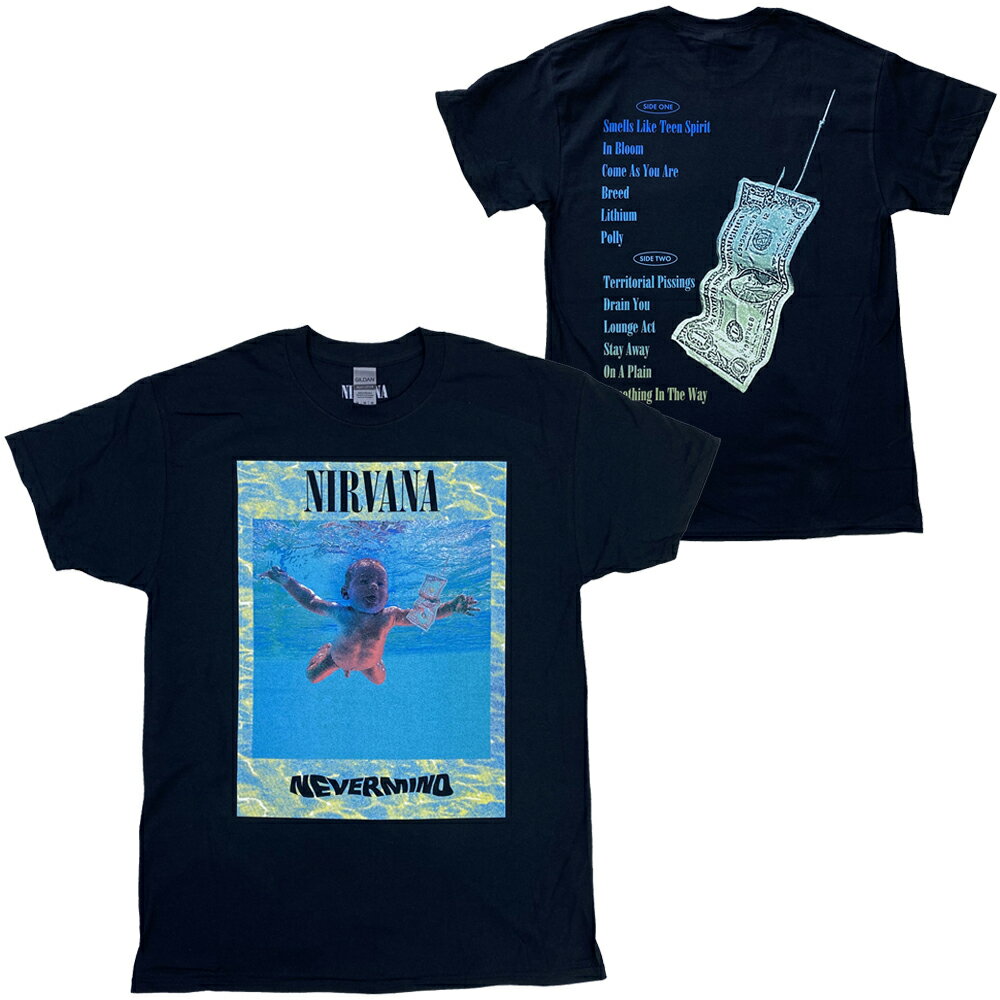 ニルヴァーナ・NIRVANA・RIPPLE OVERLAY・UK版・Tシャツ・ロックTシャツ オフィシャル バンドTシャツ