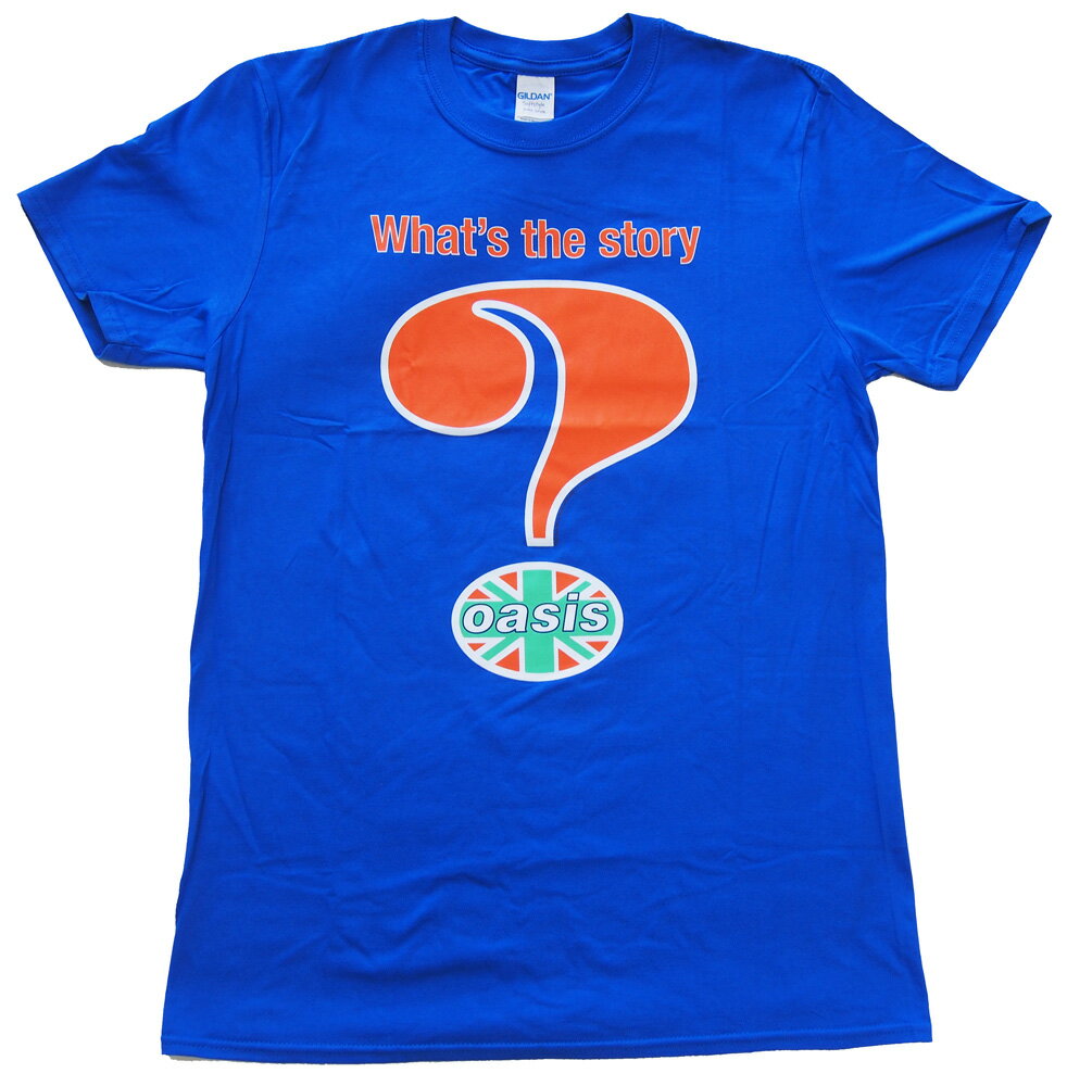 オアシス OASIS QUESTION MARK Tシャツ ロックTシャツ オフィシャルバンドTシャツ