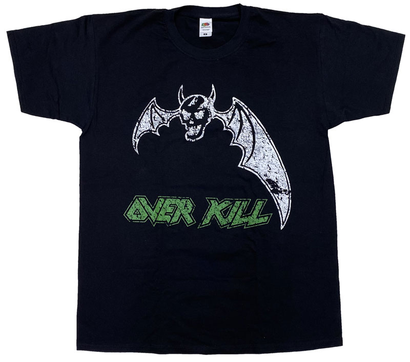 オーヴァーキル・OVERKILL・POWER IN BLACK・EU版・Tシャツ・メタルTシャツ・オフィシャルTシャツ