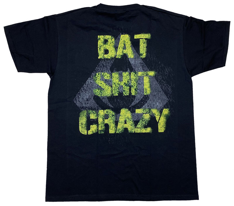 オーヴァーキル・OVERKILL・BAT SHIT CRAZY・EU版・Tシャツ・メタルTシャツ・オフィシャルTシャツ