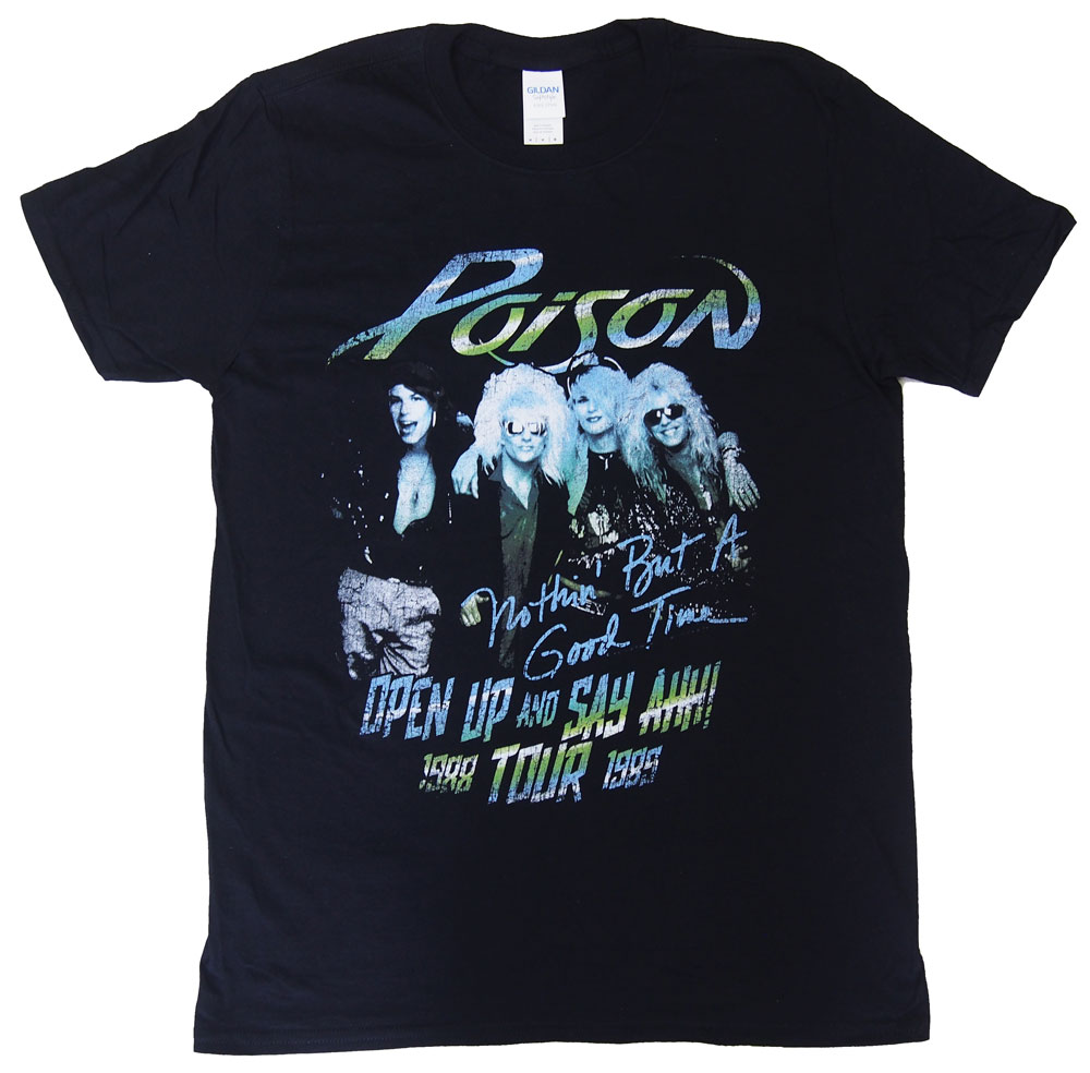 POISON・ポイズン・TOUR・Tシャツ・ロックTシャツ・メタルTシャツ オフィシャル バンドTシャツ