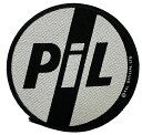 PUBLIC IMAGE LTD. PIL パブリック イメージ リミテッド LOGO 糊無し 刺繍ワッペン オフィシャルパッチ