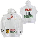 パブリック エナミー PUBLIC ENEMY FIGHT THE POWER パーカー PUMAボディ プルオーバー XLサイズ オフィシャル カブリパーカー