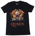 QUEEN クイーン CLASSIC CREST Tシャツ ロックTシャツ オフィシャル バンドTシャツ