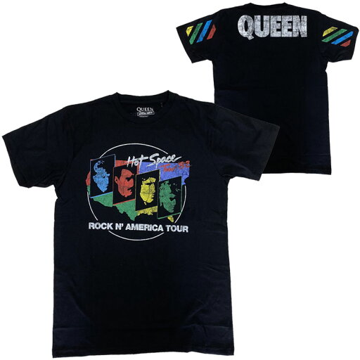QUEEN・クイーン・HOT SPACE TOUR・Tシャツ・ロックTシャツ・オフィシャル バンドTシャツ QUEEN・クイーン・HOT SPACE TOUR・Tシャツ・ロックTシャツ・オフィシャル バンドTシャツ