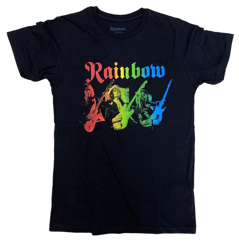 RAINBOW・レインボー・3 RITCHIES RAINBOW・Tシャツ・ロックTシャツ・バンドTシャツ・オフィシャルバンドTシャツ