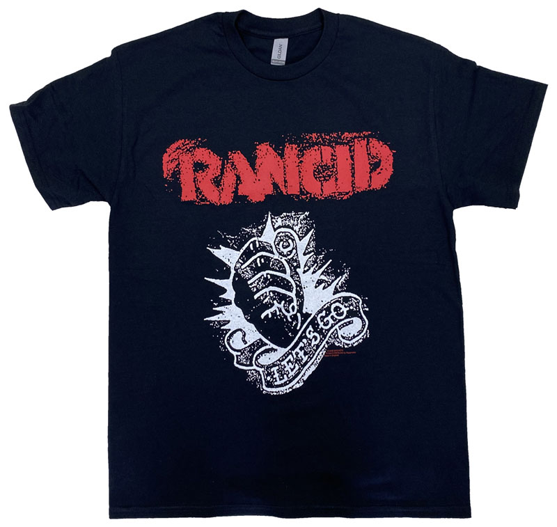 RANCID・ランシド・LET'S GO・UK版・Tシャツ・ バンドTシャツ・オフィシャルロックTシャツ