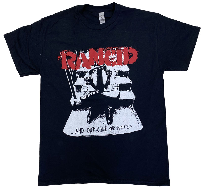 RANCID・ランシド・WOLVES・UK版・Tシャツ・ バンドTシャツ・オフィシャルロックTシャツ