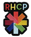 RED HOT CHILI PEPPERS・レッド ホット チリ ペッパーズ・RAINBOW ASTERISK・刺繍パッチ・ワッペン・オフィシャル商品
