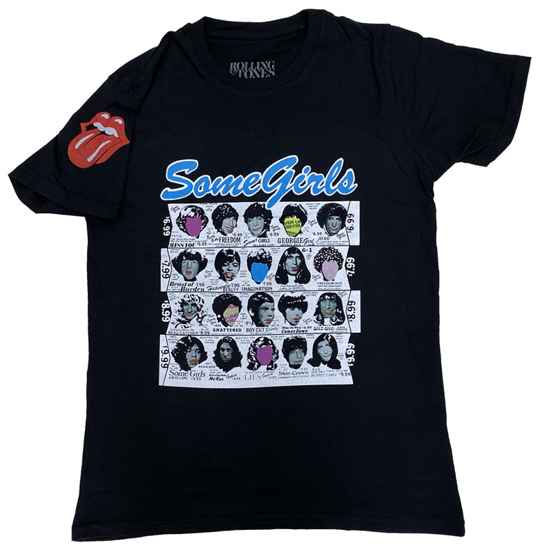 ローリング ストーンズ ROLLING STONES SOME GIRLS ALBUM Tシャツ ロックTシャツ オフィシャル バンドTシャツ