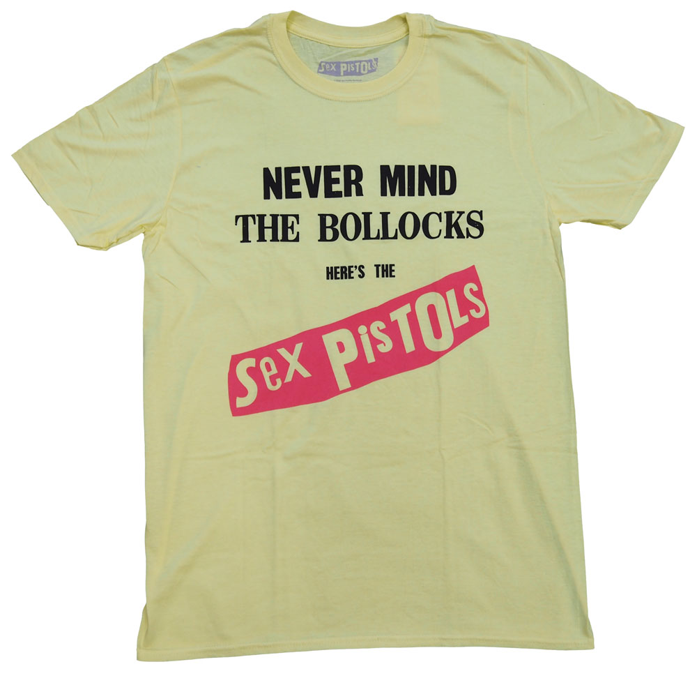 SEX PISTOLS セックス ピストルズ NEVER MIND THE BOLLOCKS ORIGINAL ALBUM Tシャツ オフィシャル バンドTシャツ