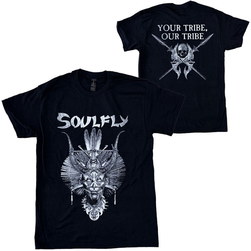 SOULFLY・ソウルフライ・TRIBE・Tシャツ・ロックTシャツ・オフィシャルバンドTシャツ
