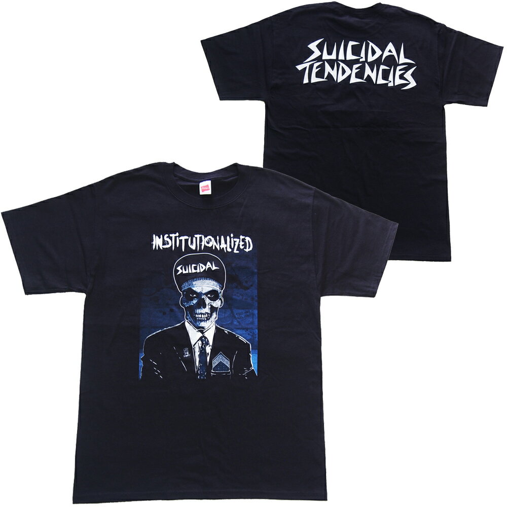 SUICIDAL TENDENCIES・スーサイダルテンデンシーズ・INSTITUTIONALIZED SUIT・Tシャツ ・オフィシャル バンドTシャツ