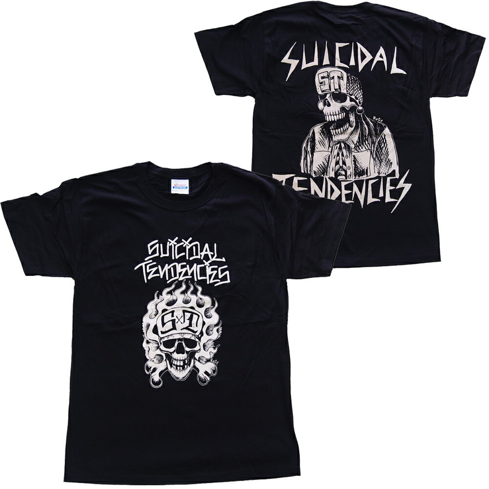 SUICIDAL TENDENCIES・スーサイダルテンデンシーズ・OG FLIPSKULL・Tシャツ ・オフィシャル バンドTシャツ