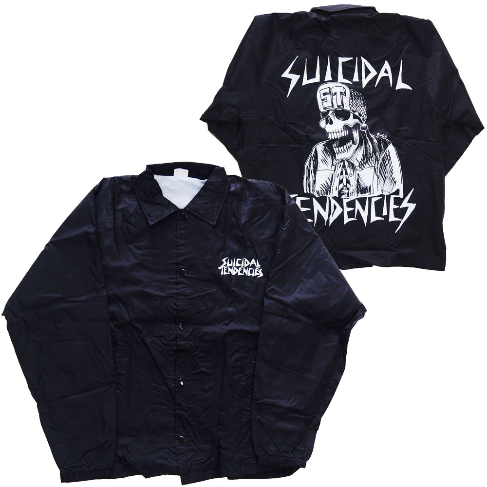 SUICIDAL TENDENCIES スーサイダルテンデンシーズ FLIPSKULL ウインドブレイカー コーチジャケット