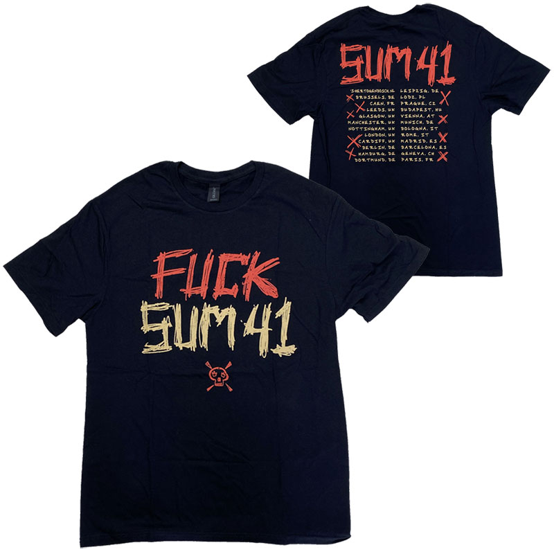 Rakuten - SUM 41・サム41・TOUR 2024・Tシャツ・オフィシャル バンドTシャツ・ロックTシャツ