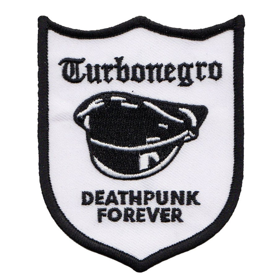 ターボネグロ・TURBONEGRO・DEATHPUNK FOREVER・刺繍パッチ・ワッペン・オフィシャルパッチ